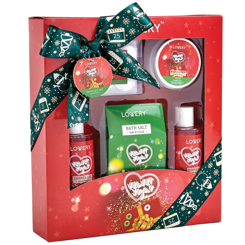 Lovery - Lovery Bath And Body Christmas Gift Box 10pc Set