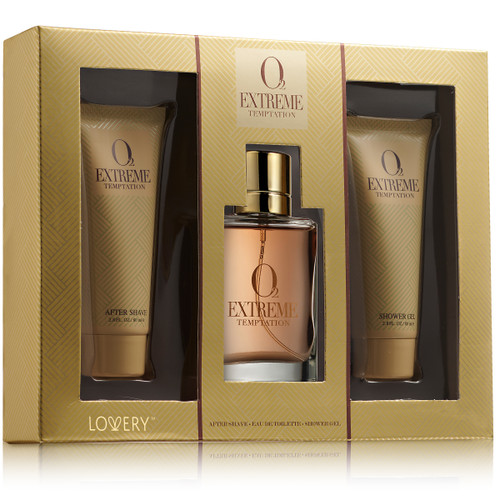 Lovery - Mens O2 Extreme Temptation Home Spa Gift Set - Bath and