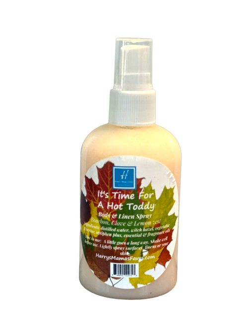 Harry's Mama's Faves, LLC - It's Time for A Hot Toddy-Body & Linen Spray
