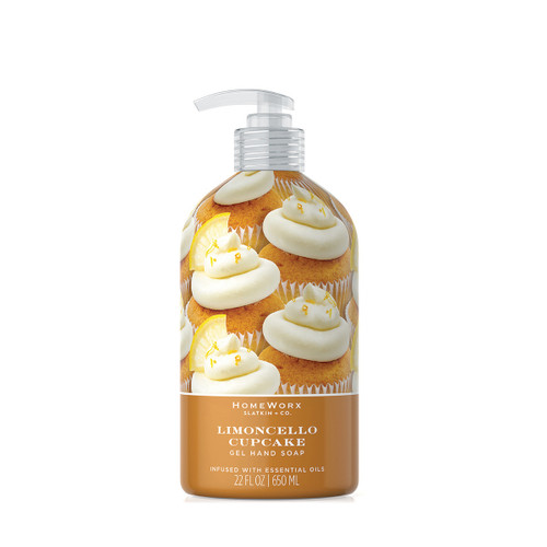 HomeWorx - Limoncello Cupcake Gel Hand Soap 22 fl oz.