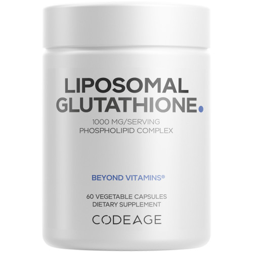 Codeage - Liposomal Glutathione 1000mg L-Glutathione Supplement 60 ct