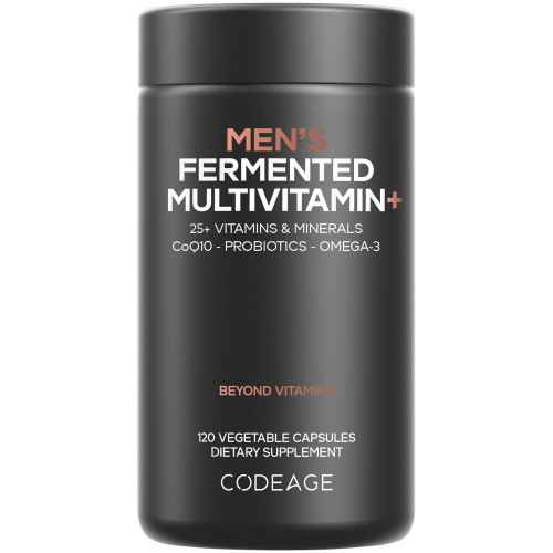 Codeage - Men's Daily Multivitamins Capsules - 25+ Vitamins & Minerals 120 ct