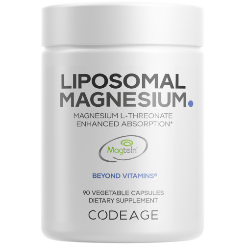 Codeage - Liposomal Magnesium L-Threonate Supplement 90 ct