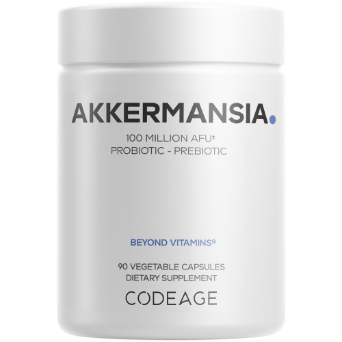 Codeage - Akkermansia Muciniphila 100M AFU Probiotic Supplement 90 ct
