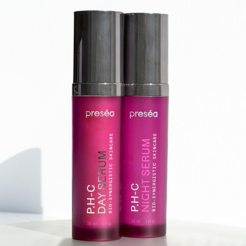 Presea Skincare - P.H-C Serum Duo - Night and Day Serums 1.0 fl. oz. each