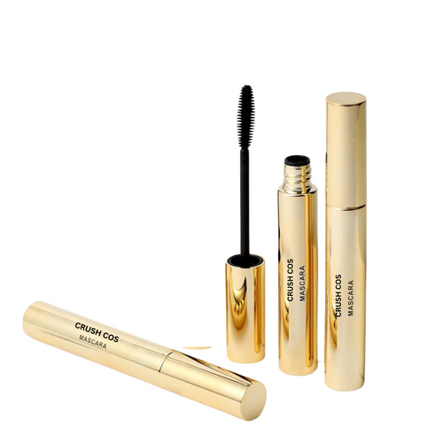 CRUSH COS - 4D Vegan Waterproof Volume Mascara, Volumizing & Lengthening, Cruelty Free & Paraben Free