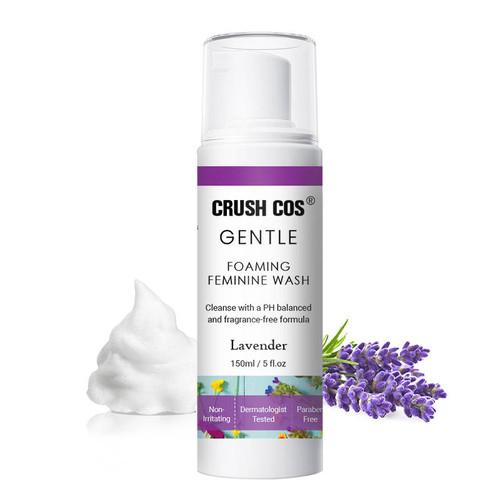 CRUSH COS - 100% natural herbs, Ph Balanced Daily Feminine Wash - 150 ml