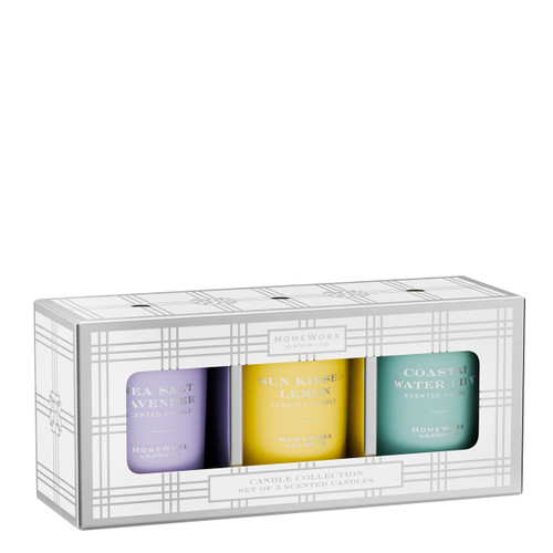 HomeWorx - Signature Candle Gift Set Trio