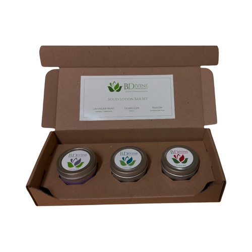 B. Divine Aromatherapy - Lotion Bar Set