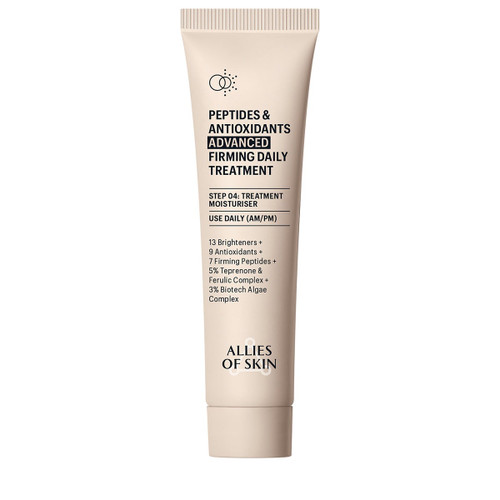 ALLIES OF SKIN - Peptides & Antioxidants Advanced Firming Daily Treatment 0.67 oz.