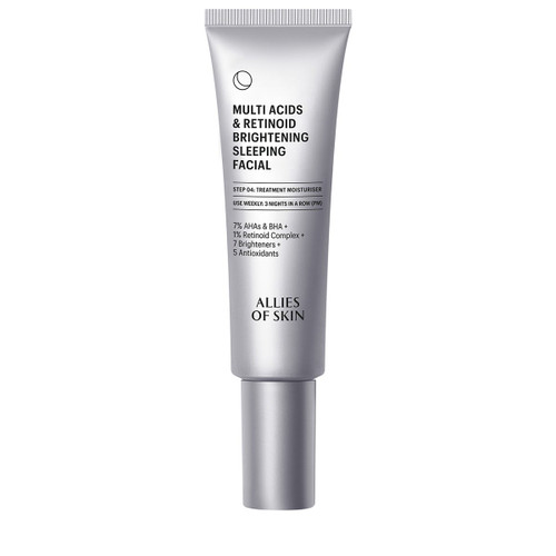 ALLIES OF SKIN - Multi Acids and Retinoid Brightening Sleeping Facial 1.7 oz.