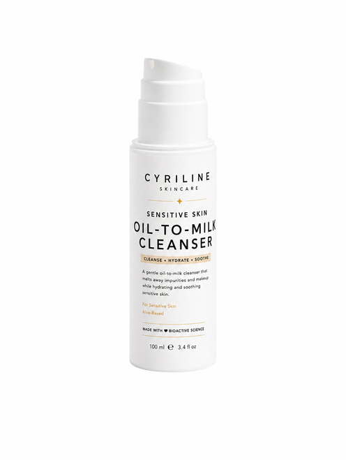 Cyriline Skincare - Sensitive Skin Oil-To-Milk Cleanser - 6.42 oz