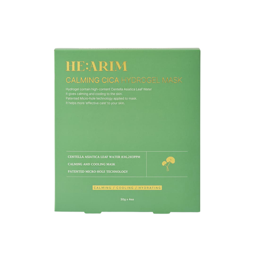 HEARIM - Calming Cica Hydrogel Mask (4 Pack)