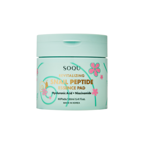 SOQU - Revitalizing Snail Peptide Essence Pad - 160 ml