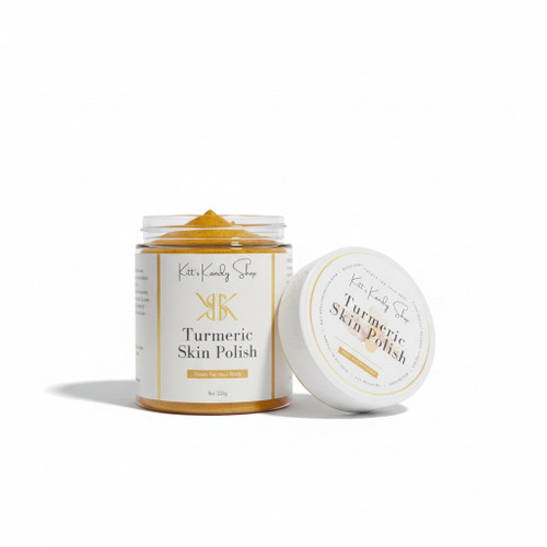 Kitt's Kandy Shop - Turmeric Brightening Exfoliating Face Scrub - 8 oz