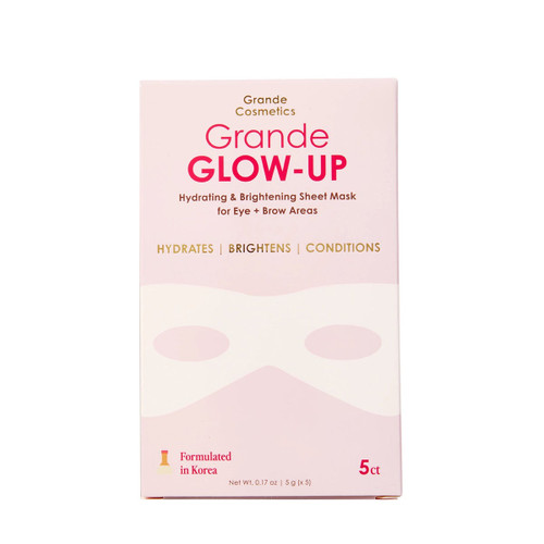 GRANDE COSMETICS - GrandeGLOW-UP Hydrating & Brightening Sheet Mask (5-Pack)