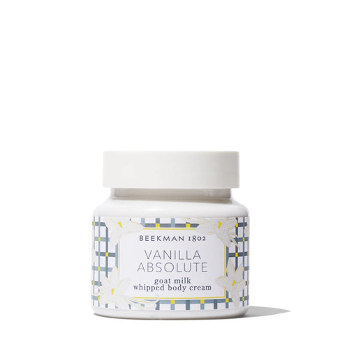BEEKMAN 1802- Vanilla Absolute Goat Milk Whipped Body Cream 8 oz.