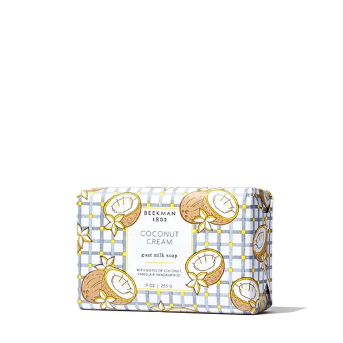 BEEKMAN 1802 - Coconut Cream Goat Milk Soap 9 oz.
