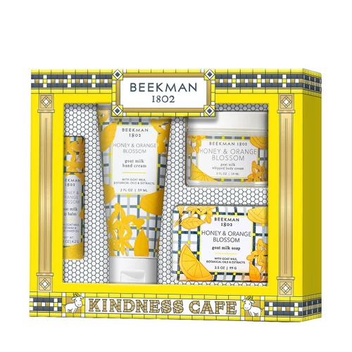 BEEKMAN 1802 - Deluxe Body Care Set Honey and Orange Blossom