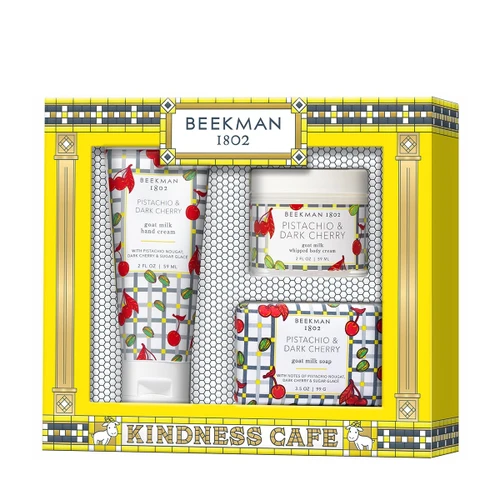 BEEKMAN 1802 - Hand and Body Sampler Pistachio & Dark Cherry