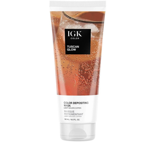 IGK - Color Depositing Hair Mask Tuscan Glow 6 oz.