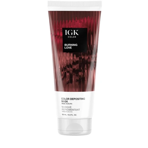 IGK - Color Depositing Hair Mask Burning Love 6 oz.