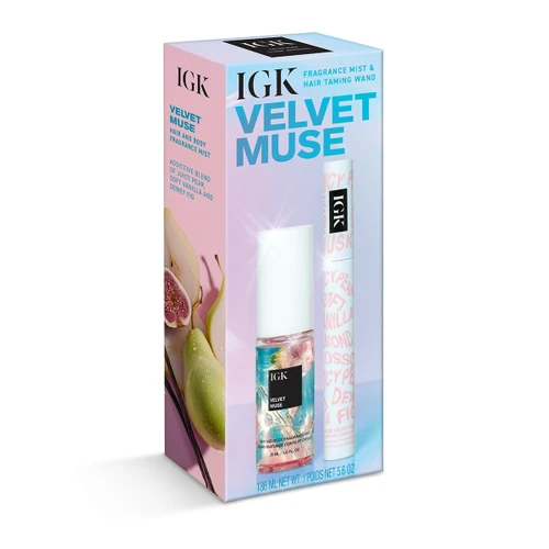 IGK - VELVET MUSE Fragrance Mist and Hair Taming Wand Kit