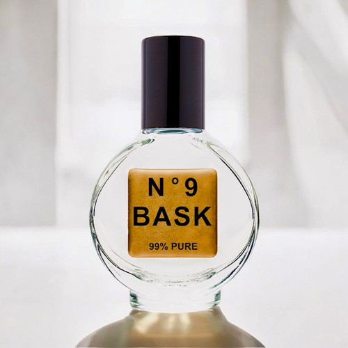 N o 9 Bask - 99 Percent Pure for Men Round Bottle (0.5 oz.) - Gold Label