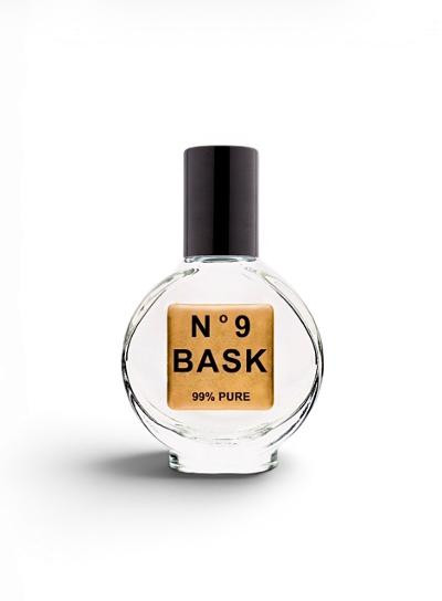 N o 9 Bask - 99 Percent Pure for Men Round Bottle (0.5 oz.) - Gold Label