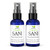 Isabella's Clearly - SANI, Organic Hand Sanitizer with 75% Alcohol (Set of 2 in Orange Mint)