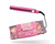 Glister - Festival Collection Mini Flat Iron with Holo Bandolier Bag - Flamingo