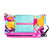 Almost Famous - 0.5 inch Tropico Getaway Mini Travel Flat Iron with Designer Bag - Waikiki