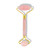 SILKTAGE - Rose Quartz Textured Facial Roller
