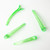 Glister - Paradise Hair Sectioning Clips (4-pack) - Green
