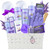purelis - Gift Baskets - Bath and Body Spa Basket For Women & Men. Lavender Home Spa Set