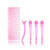 Glister - 5-Piece Sparkling Hair Accessories Set - Pink