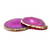 COCUS POCUS - Agate Coaster Set - Pink/Gold