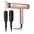 Cortex Beauty - AirFold - Ionic Foldable Dryer + Blowout Brush Set with 2 Detachable Heads - ROSEGOLD