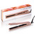 Cortex International - The Collection - 1.25 in. 100% Solid Ceramic Ionic & Far-Infrared Technology Flat Iron - PINK ROSE