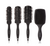 Cortex Professional - Thermal Pro 5 Piece Brush Set - BLACK WOOD