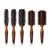 Cortex Professional - Thermal Pro 5 Piece Brush Set - WOOD