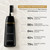 Skin Centrick - Black Shampoo - 3 in 1 for Gray Hair - Gray Coverage Shampoo