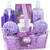 Lovery - Lovery Home Spa Gift Baskets -  Lavender & Jasmine Home Spa - 8pc Set