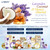 Lovery - Lovery Home Spa Gift Baskets - Coconut, Lavender, Jasmine & Honey Almond Scent - 16pc