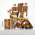 Lovery - Bath & Body Gift Basket - 18pc Honey Almond Home Bath Pampering Package in Leopard Print