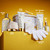 Lovery - 9pc White Jasmine Home Spa Set with Cosmetic Bag, Bath and Body Self Care Gift