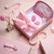 Lovery - 17pc Aromatherapy Set, Rose Petal Bath and Body Spa Kit with Oil Diffuser & More