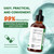 Heivy - Chlorophyll Liquid Drops - INTERNAL DEODORIZER & SUPPORT OVERALL HEALTH