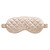blissy - Diamond Quilted Sleep Mask Champagne