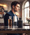 N o 9 Bask - Pheromone N o 9 for Men Portable Glass Spray (0.3 oz.) - Black Label